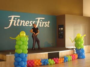 FitnessFirst Stage area